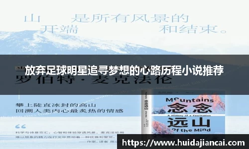 放弃足球明星追寻梦想的心路历程小说推荐